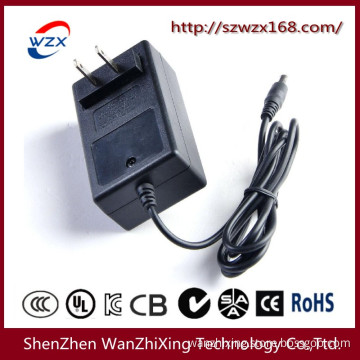 24W 5~24V Power Adapter with U. S Standard Flat Plug (WZX-668)
